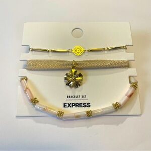Express 3 piece bracelet set nwt